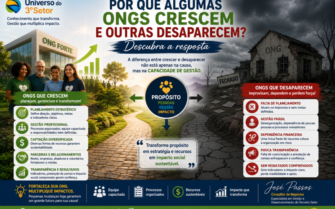 Por Que Algumas ONGs Crescem e Outras Desaparecem? Descubra a Resposta
