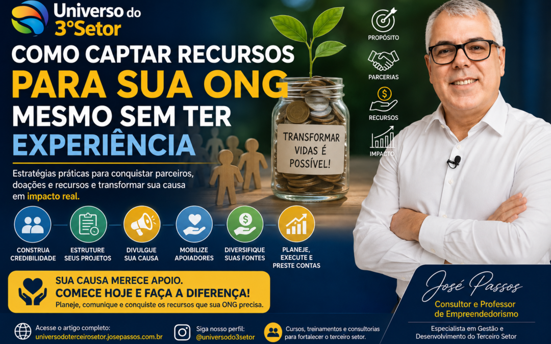 Como Captar Recursos para sua ONG Mesmo Sem Ter Experiência