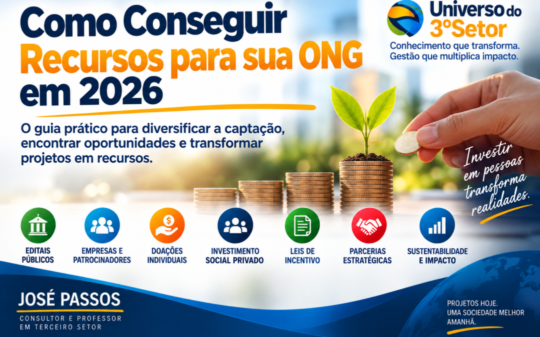 Como Conseguir Recursos para sua ONG em 2026